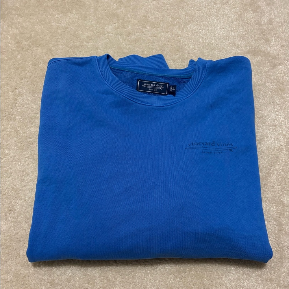 Vineyard Vines Blue Crewneck Sweatshirt